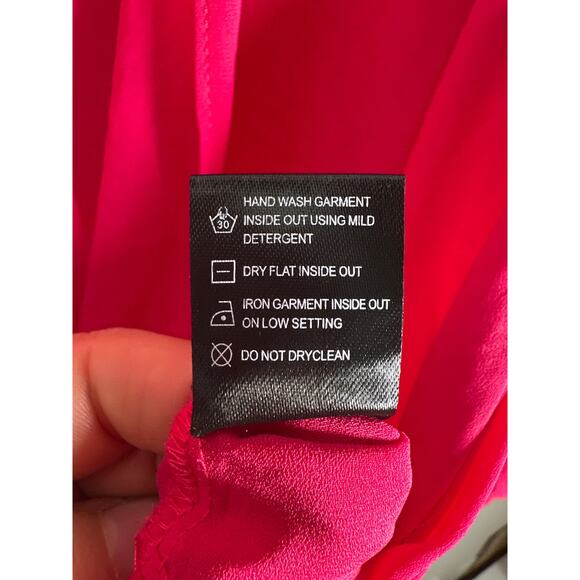 Strut & Bolt Womens Size S Pink Blouse Career Office Lightweight - Picture 10 of 10